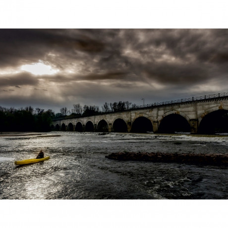 CALVENDO Puzzle CALVENDO Puzzle Kanalbrucke von Le Guetin Пазл CALVENDO Puzzle Мост через канал Le Guetin