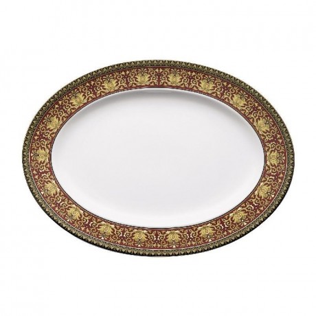 Rosenthal meets Versace Rosenthal Versace Ikarus Medusa Platte 34 cm Rosenthal Versace Тарелка Icarus Medusa 34 см