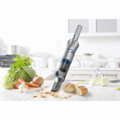 Genius Genius Akku-Handstaubsauger Invictus One 2.0, blau, beutellos, kabellos mit 13 kPA, Akku, Fugenduse, Bodenduse Blau Беспроводной ручной пылесос Genius Invictus One 2.0, синий, без мешка, беспроводной, 13 кПа, аккумулятор, щелевая насадка, насадка д