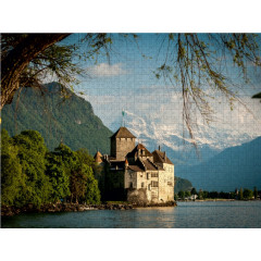CALVENDO Puzzle CALVENDO Puzzle Das Schloss Chillon Пазл CALVENDO Пазл Шильонский замок