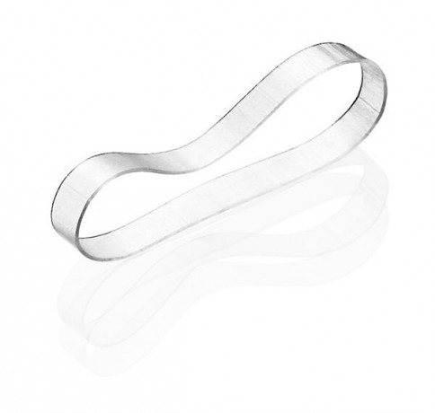 SOHO Snag-Free Haargummis Transparent Резинки для волос без зацепок