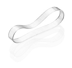 SOHO Snag-Free Haargummis Transparent Резинки для волос без зацепок