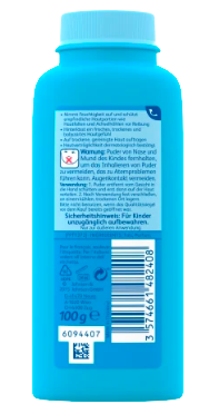 Penaten Puder, Пенатен Тальк-пудра на минерализованной основе 100г