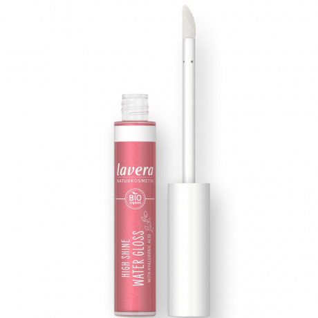 LAVERA High Shine Water Gloss Pink Lagoon 04, 5,5 ml, Лавера Блеск для губ с интенсивным глянцевым сиянием, оттенок Pink Lagoon 04, гиалуроновая кислота и био-кокосовое масло, 5,5 мл