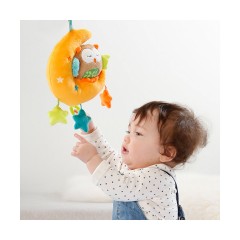 Fehn Spieluhr Eule im Mond Сова из музыкальной шкатулки на луне