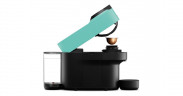 Krups Krups Nespresso Vertuo Pop Aqua Mint XN9204, Kapselmaschine schwarz/mint schwarz, mint Krups Nespresso Vertuo Pop Aqua Mint XN9204, капсульная машина черный/мятный