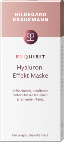 Hildegard Braukmann EXQUISIT Hyaluron Effekt Maske, 30 ml, Hildegard Braukmann маска для лица с гиалуроновой кислотой, для зрелой и сухой кожи, для женщин, 30 мл