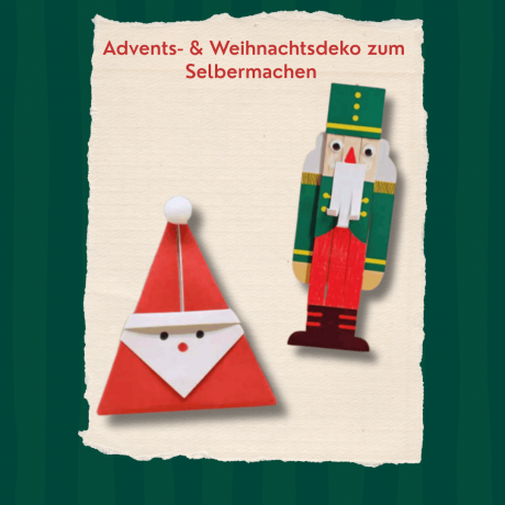 Familien Bastel-Adventskalender, творческий семейный адвент-календарь с 24 проектами и материалами