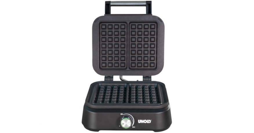 Unold Unold Belgisches Waffeleisen Brussel schwarz, 1.500 Watt  schwarz Unold Бельгийская вафельница Брюссель черная, 1500 Вт