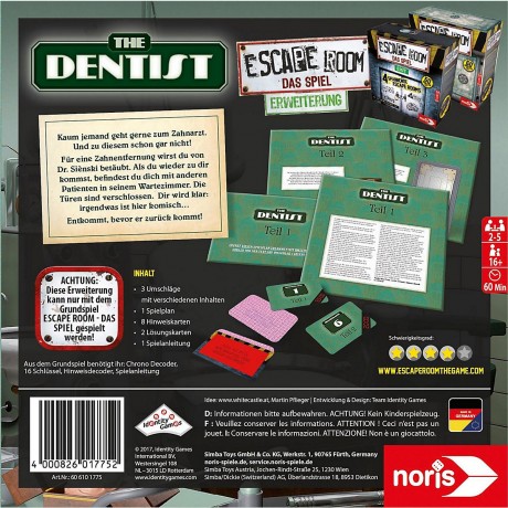 Noris Escape Room Erweiterung Расширение квеста