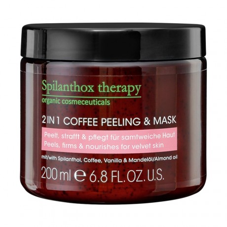 Spilanthox 2IN1 Coffee Peeling & Mask 2IN1 Кофейный скраб и маска