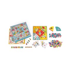 Janod Spiele-Sammlung Carrousel Коллекция игр Карусель
