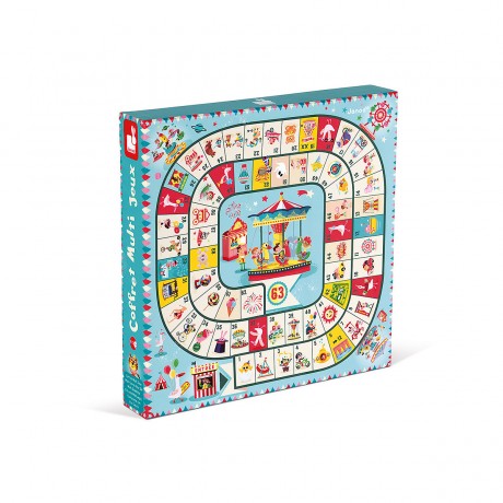 Janod Spiele-Sammlung Carrousel Коллекция игр Карусель