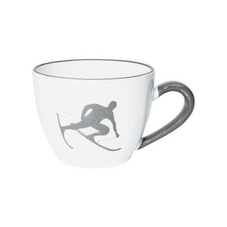 Gmundner Keramik Gmundner Keramik Toni Grau Tee-Obertasse Maxima 0,4 L Керамическая чашка Gmundner Toni Grau Maxima 0,4 л