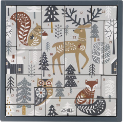 ZMILE COSMETICS Scandic Wildlife Adventskalender 2026, Адвент-календарь 2026 ZMILE Scandic Wildlife с макияжем и аксессуарами