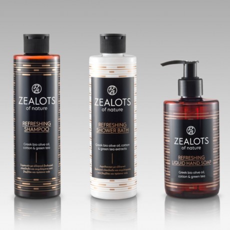 Zealots of Nature Shampoo-Green Tea Шампунь Зеленый чай