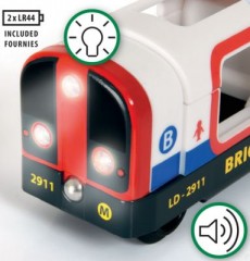 BRIO U-Bahn mit Licht und Sound Метро со светом и звуком