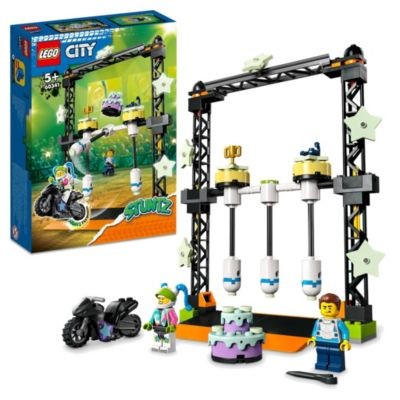 LEGO 2er Set: Hindernis-Stuntchallenge + Umstoss-Stuntchallenge Набор из 2 предметов: трюк с препятствиями + трюк с нокдауном
