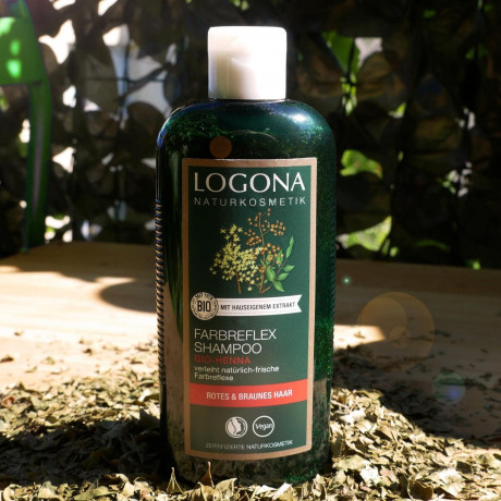 Logona Colour Care Shampoo Henna, 250ml Шампунь с органической хной,  250 мл