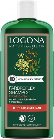 Logona Colour Care Shampoo Henna, 250ml Шампунь с органической хной,  250 мл