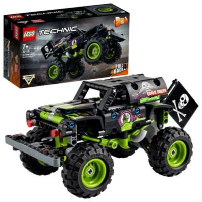 LEGO Technic 2er Set: 42118 Monster Jam  Grave Digger + 42119 Monster Jam Max-D Технический набор из 2 предметов: 42118 Monster Jam Grave Digger + 42119 Monster Jam Max-D