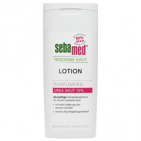 sebamed Trockene Haut Lotion Urea Akut 10 % parfumfrei Лосьон для сухой кожи с мочевиной острый 10% без запаха