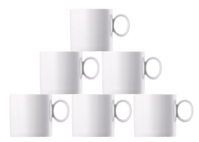 Rosenthal Rosenthal Becher-Set 6-tlg. LOFT WEISS Weiss Набор чашек Rosenthal, 6 предметов. ЛОФТ БЕЛЫЙ