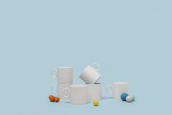 Rosenthal Rosenthal Becher-Set 6-tlg. LOFT WEISS Weiss Набор чашек Rosenthal, 6 предметов. ЛОФТ БЕЛЫЙ