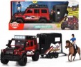 Dickie Toys Horse Trailer Set Комплект прицепа для лошадей