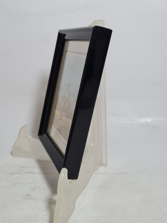 Картина винтажная Chispasa "Фермер в полях", в раме, 15 х 12 см, Германия, 1980-90гг.