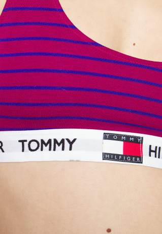 Tommy Hilfiger BRALETTE PRINT Bustier italian wine  ПРИНТ БРАЛЕТТ Бюстье итальянское вино