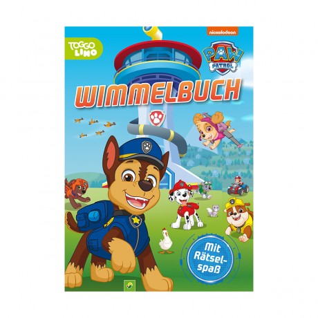 Schwager  Steinlein Verlag PAW Patrol Wimmelbuch Книга поиска предметов &quot;Щенячий патруль&quot;
