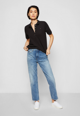 Tommy Hilfiger REG SS Polo shirt black REG SS Рубашка поло черный