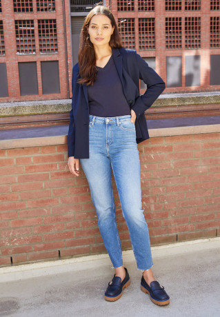 Tommy Hilfiger HERITAGE Basic T-shirt marine НАСЛЕДИЕ Базовая футболка морской