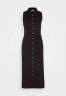Tommy Hilfiger SLM COLLR DTAIL MIDI DRS NS Shirt dress black SLM COLLR DTAIL MIDI DRS NS Платье-рубашка черный