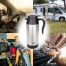 HEYNER HEYNER Reise-Wasserkocher Auto Wasserkocher Edelstahl Warmhaltefunktion 750ml 12V  HEYNER дорожный чайник автомобильный чайник из нержавеющей стали с функцией поддержания тепла 750 мл 12 В