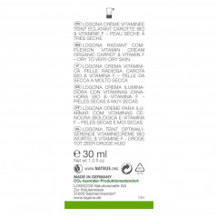 Logona Strahlender Teint Vitamincreme Bio-Karotte &amp; Vitamin F  Сияющий цвет лица Витаминный крем с органической морковью и витамином F