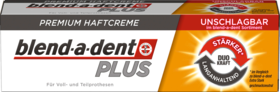 blend-a-dent Plus 3stk, Blend-a-dent Plus Контактный крем для зубных протезов для длительной и прочной фиксации, 3 шт х 40 г