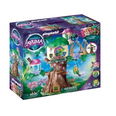 PLAYMOBIL Adventures of Ayuma 4er Set: 70799 Gemeinschaftsbaum + 70806 Forest Fairy mit Seelentier + 70803 Crystal Fairy und Bat Fairy mit Seelentieren + 70802 Knight Fairy mit Seelentier Приключения Аюмы Набор из 4 штук: 70799 Дерево сообщества + 70806 Л