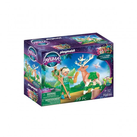 PLAYMOBIL Adventures of Ayuma 4er Set: 70799 Gemeinschaftsbaum + 70806 Forest Fairy mit Seelentier + 70803 Crystal Fairy und Bat Fairy mit Seelentieren + 70802 Knight Fairy mit Seelentier Приключения Аюмы Набор из 4 штук: 70799 Дерево сообщества + 70806 Л