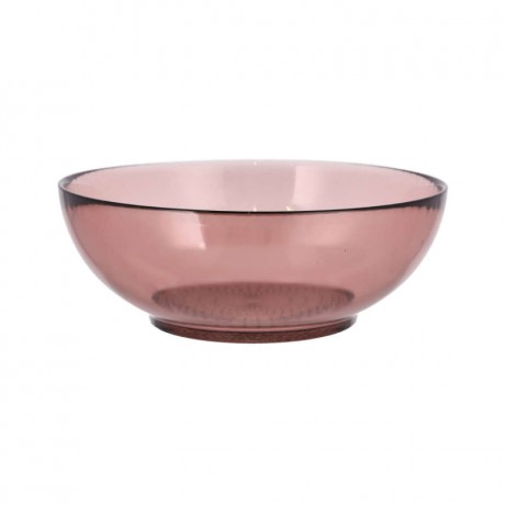 Bitz Bitz Kusintha - Glas pink Salatschussel d: 24 cm / h: 9 cm Bitz Kusintha - Салатник стеклянный розовый d: 24 см / высота: 9 см