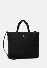 Tommy Hilfiger IDOL TOTE MONO Tote bag black IDOL TOTE MONO Сумка-тоут черный