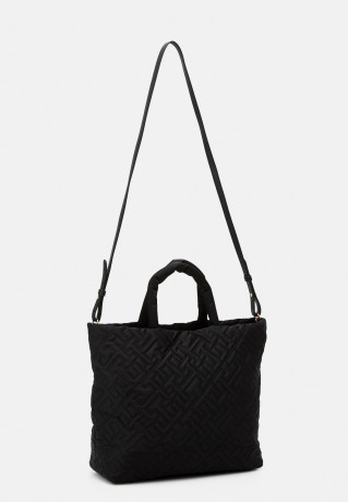 Tommy Hilfiger IDOL TOTE MONO Tote bag black IDOL TOTE MONO Сумка-тоут черный