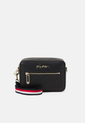 Tommy Hilfiger ICONIC CAMERA BAG Across body bag black ICONIC CAMERA BAG Сумка через плечо черный