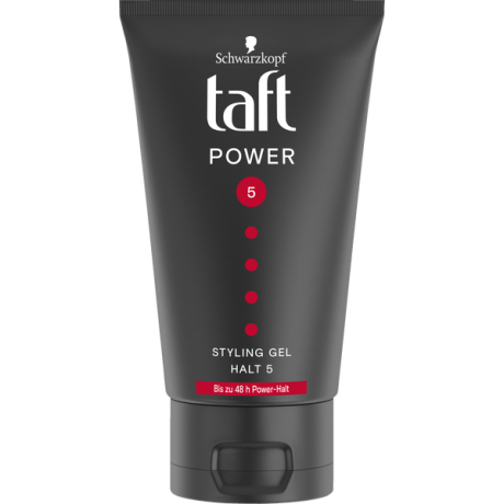 Schwarzkopf Taft Styling Gel Power Haltegrad 5 sehr starker Halt, Тафт Гель для укладки сильной фиксации 5, 150 мл