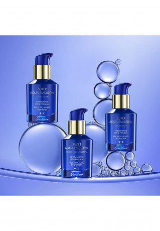 GUERLAIN GUERLAIN SUPER AQUA EMULSION Nachtpflege light cream GUERLAIN SUPER AQUA EMULSION ночной уход