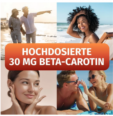 Green Naturals Beta-Carotene Capsules High Dose: 300 mg (50,000 IU), 180stk, Бета Каротин 30мг для кожи (Германия), капсулы высокой дозировки 50000МЕ, 180шт