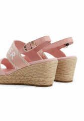 Tommy Hilfiger LOGO MID Espadrilles soothing pink LOGO MID Эспадрильи успокаивающий розовый