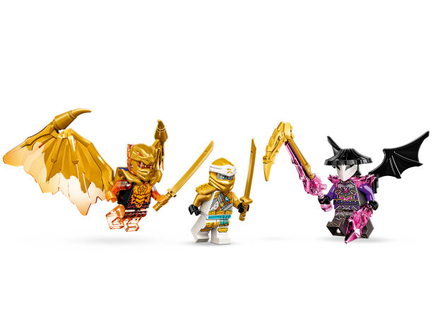 Lego Zanes Golddrachen-Jet Самолет Золотого Дракона Зейна