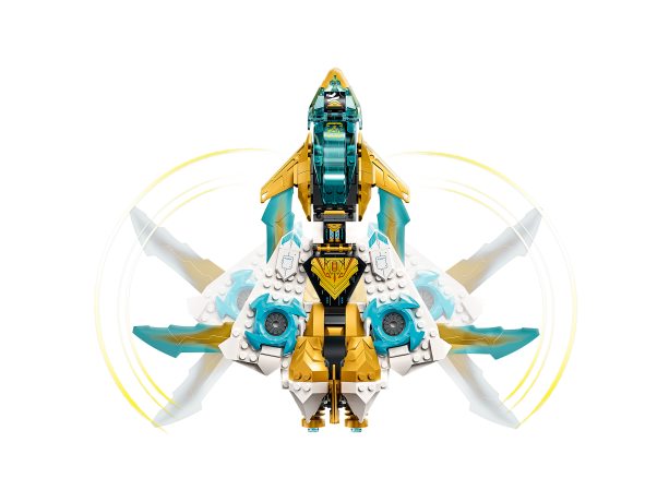 Lego Zanes Golddrachen-Jet Самолет Золотого Дракона Зейна